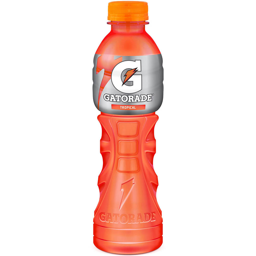 GATORADE TROPICAL PET 600ML CARTON 12