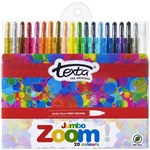 TEXTA JUMBO ZOOM CRAYONS ASSORTED PACK 20