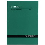COLLINS NOTEBOOK WHERE IS IT AZ INDEX 120 PAGE A6 GREEN