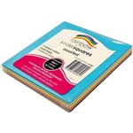 RAINBOW KINDER SHAPES PAPER SQUARE DOUBLE SIDED 85GSM 127MM MATT ASSORTED PACK 120