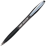 BIC ATLANTIS RETRACTABLE BALLPOINT PEN 10MM BLACK BOX 12