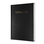 COLLINS 14M4P99 FINANCIAL YEAR DIARY DAY TO PAGE A4 BLACK