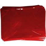 RAINBOW CELLOPHANE 750MM X 1M RED PACK 25
