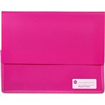 MARBIG POLYPICK DOCUMENT WALLET HEAVY DUTY A4 PINK