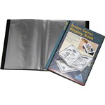 COLBY DISPLAY BOOK NONREFILLABLE INSERT COVER 30 POCKET A4 BLACK
