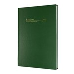 COLLINS 38M4P40 FINANCIAL YEAR DIARY WEEK TO VIEW A5 GREEN