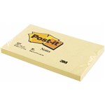 3M POST IT NOTE 76x127mm YELLOW 655