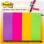 POSTIT 6714AU PAPER PAGE MARKERS 23 X 73MM ASSORTED PACK 4