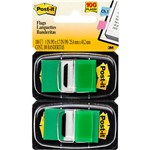 POSTIT 680GN2 FLAGS GREEN TWIN PACK 100