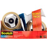 SCOTCH BPS1 TAPE DISPENSER AND BONUS 2 TAPE ROLLS 48MM X 50M