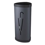 ALBA UMBRELLA STAND STEEL BLACK