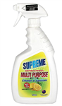SUPREME ANTIBACTERIAL MULTI PURPOSE CLEANER  SANITISER SPRAY 750ML