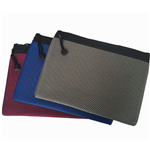 PICTOR NEOPRENE DOUBLE ZIPPER PENCIL CASE WITH MESH POCKET 350 X 260 MM ASSORTED