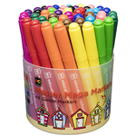 PICTOR MEGA MARKERS ASST COLOURS  TUB 48