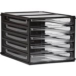 ESSELTE DESKTOP FILING 5 DRAWERS A4 BLACK FRAME