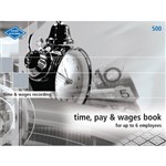 ZIONS TIME PAY AND WAGES BOOK 6 EMPLOYEES