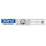 DOMS MTECH SLIM 30CM PLASTIC RULER