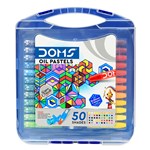 DOMS OIL PASTELS HEXAGONAL 50 SHADES