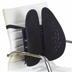 KENSINGTON SMARTFIT COMFORM BACK SUPPORT BLACK