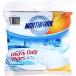 NORTHFORK HEAVY DUTY ANTIBACTERIAL WIPES BLUE PACK 10 SHEETS
