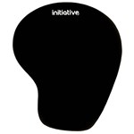 INITIATIVE WRIST REST MOUSE PAD BLACK
