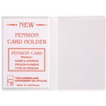 MARBIG CARD HOLDER WALLET 2 POCKET 100 X 70MM WHITECLEAR PACK 10