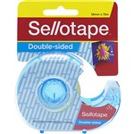 SELLOTAPE DOUBLE SIDED TAPE WITH DISPENSER 18MM X 15M