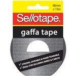 SELLOTAPE GAFFA TAPE 48MM X 10M BLACK