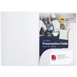 MARBIG PROFESSIONAL PRESENTATION FOLDER A5 GLOSS WHITE PACK 10