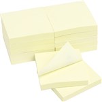 MARBIG ENVIRO REPOSITIONAL NOTES 100 SHEET 75 X 75MM YELLOW PACK 12