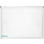 MARBIG PROFESSIONAL ANTIMICROBIAL DOCUMENT WALLET ZIP CLOSURE PP A4 CLEAR