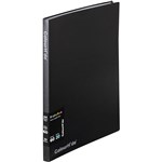 COLOURHIDE DISPLAY BOOK FIXED 20 POCKET A4 BLACK