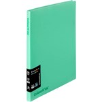 COLOURHIDE DISPLAY BOOK FIXED 20 POCKET A4 BISCAY GREEN