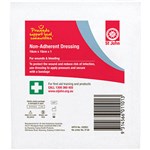 ST JOHN NONADHERENT WOUND DRESSING 75 X 75MM WHITE