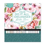 ORANGE CIRCLE 2026 DO IT ALL WALL CALENDAR SECRET GARDEN