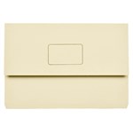 MARBIG SLIMPICK DOCUMENT WALLET FOOLSCAP LIGHT BUFF