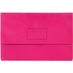 MARBIG SLIMPICK DOCUMENT WALLET FOOLSCAP PINK