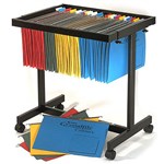 CRYSTALFILE SUSPENSION FILE TROLLEY BLACK