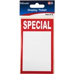 QUIKSTIK DISPLAY TICKETS SPECIAL PACK 10