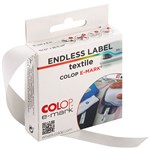 COLOP EMARK ENDLESS LABEL 14MM X 8M TEXTILE WHITE