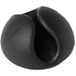 DURABLE CAVOLINE SELF ADHESIVE CABLE MANAGEMENT CLIPS 1 CABLE GRAPHITE PACK 6