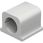 DURABLE CAVOLINE SELF ADHESIVE CABLE MANAGEMENT CLIPS 2 LARGE CABLES GREY PACK 4