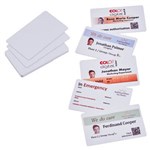 COLOP EMARK PAPER CARDS 855 X 54MM WHITE PACK 100
