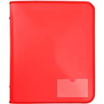 MARBIG ZIPPER BINDER 25MM 2D RED