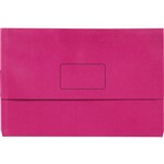 PICTOR MANILLA DOCUMENT WALLET FOOLSCAP PINK