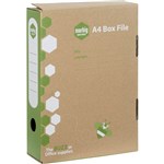 MARBIG ENVIRO BOX FILE SPRING FITTING 80MM A4 80MM KRAFT