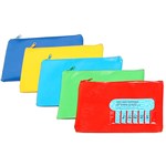 MARBIG NAME PENCIL CASE 225 X 140MM ASSORTED COLOUR