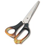 MARBIG DURA SHARP SCISSORS 210MM AMBER