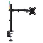 KENSINGTON SMARTFIT ERGO SINGLE EXTENDED MONITOR ARM BLACK