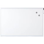 QUARTET BASICS WHITEBOARD 600 X 900MM WHITE FRAME